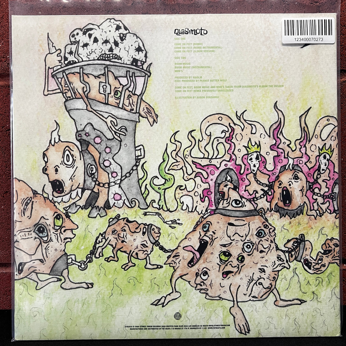 Used Vinyl: Quasimoto ‎"Come On Feet" 12"