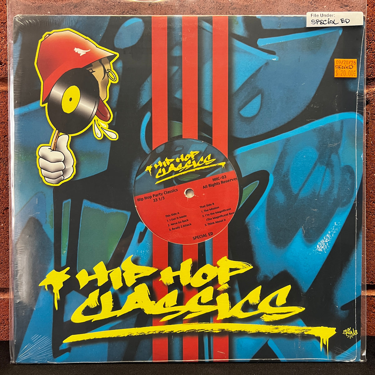 Used Vinyl: Special Ed "Hip Hop Party Classics" 12" (Sealed)