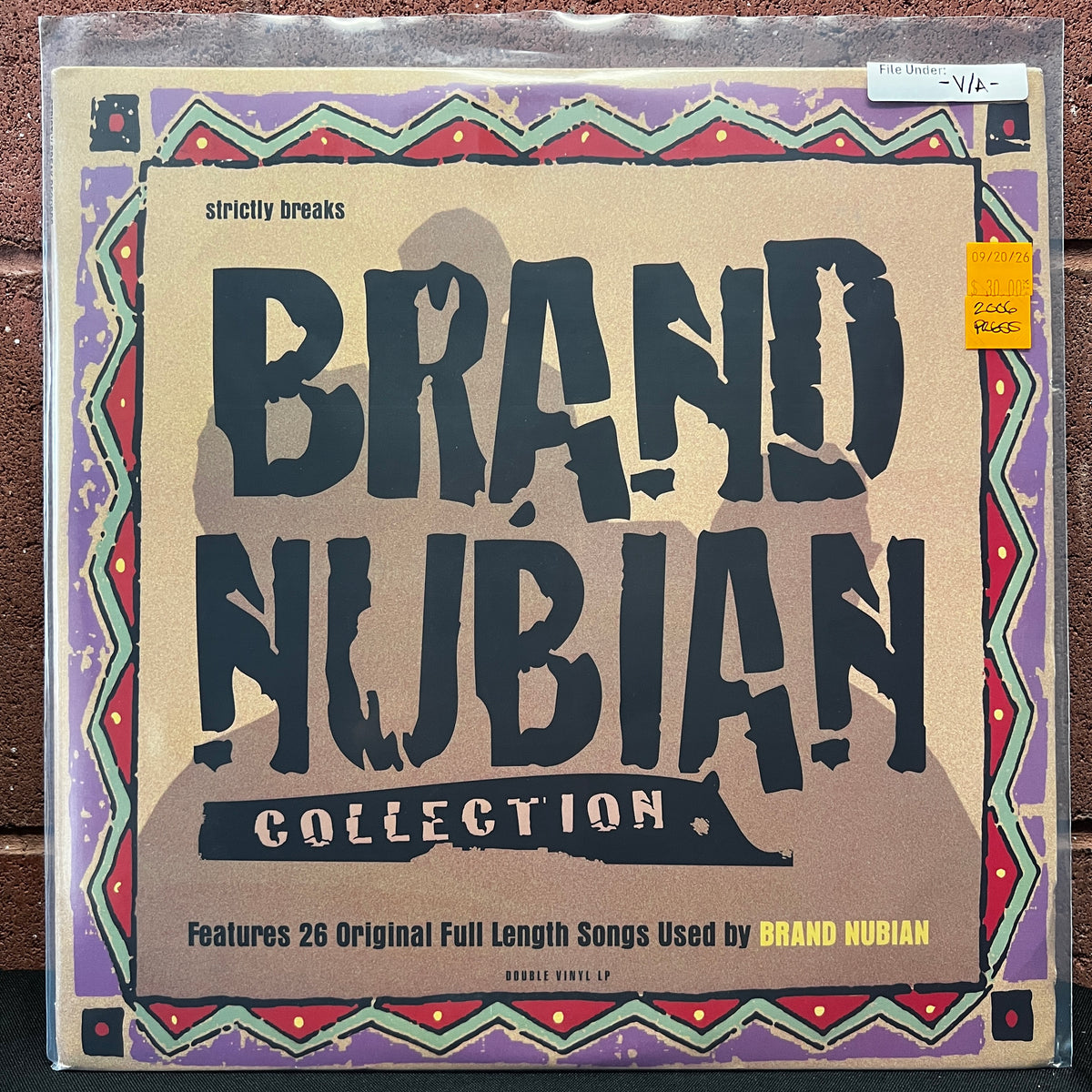 Used Vinyl: V/A - "Strictly Breaks: Brand Nubian Collection" 2xLP (2006 Press)