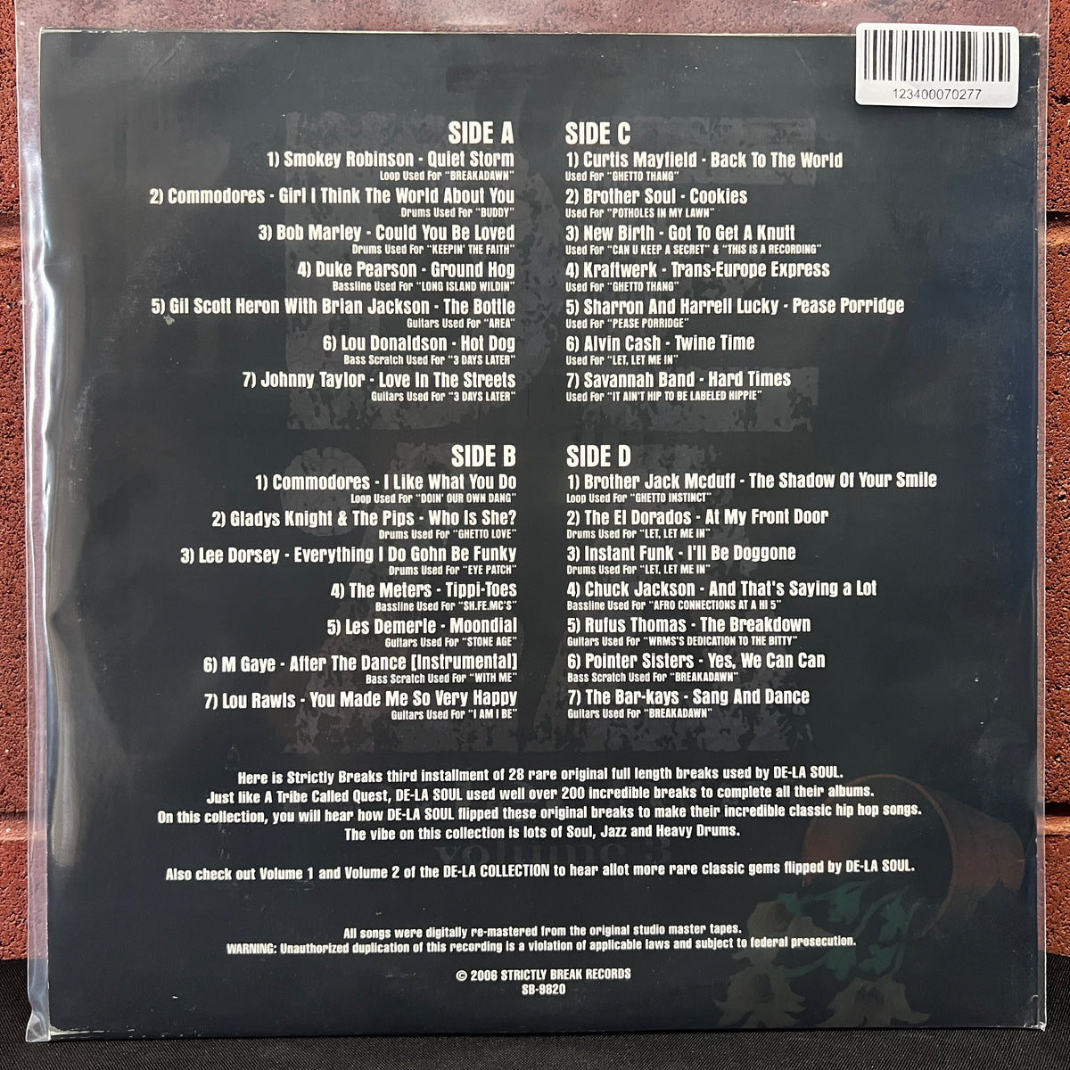 Used Vinyl: V/A - "Strictly Breaks: The De La Collection Volume 3 (De La Soul)" 2xLP (2006 Press)