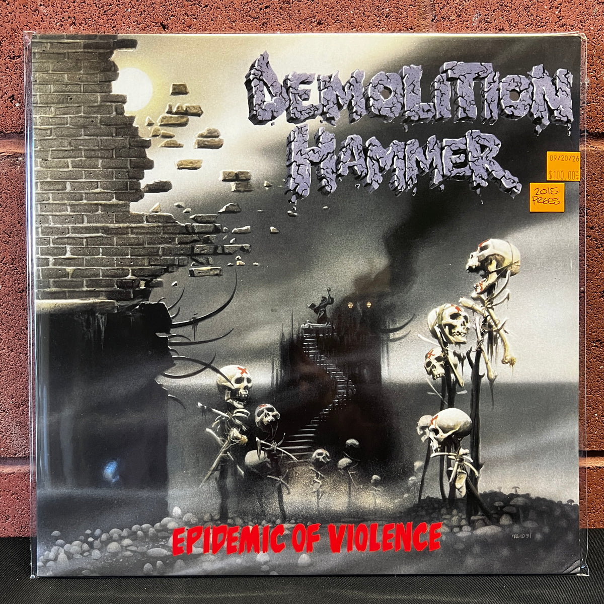Used Vinyl: Demolition Hammer ‎"Epidemic Of Violence" LP (2015 Press)