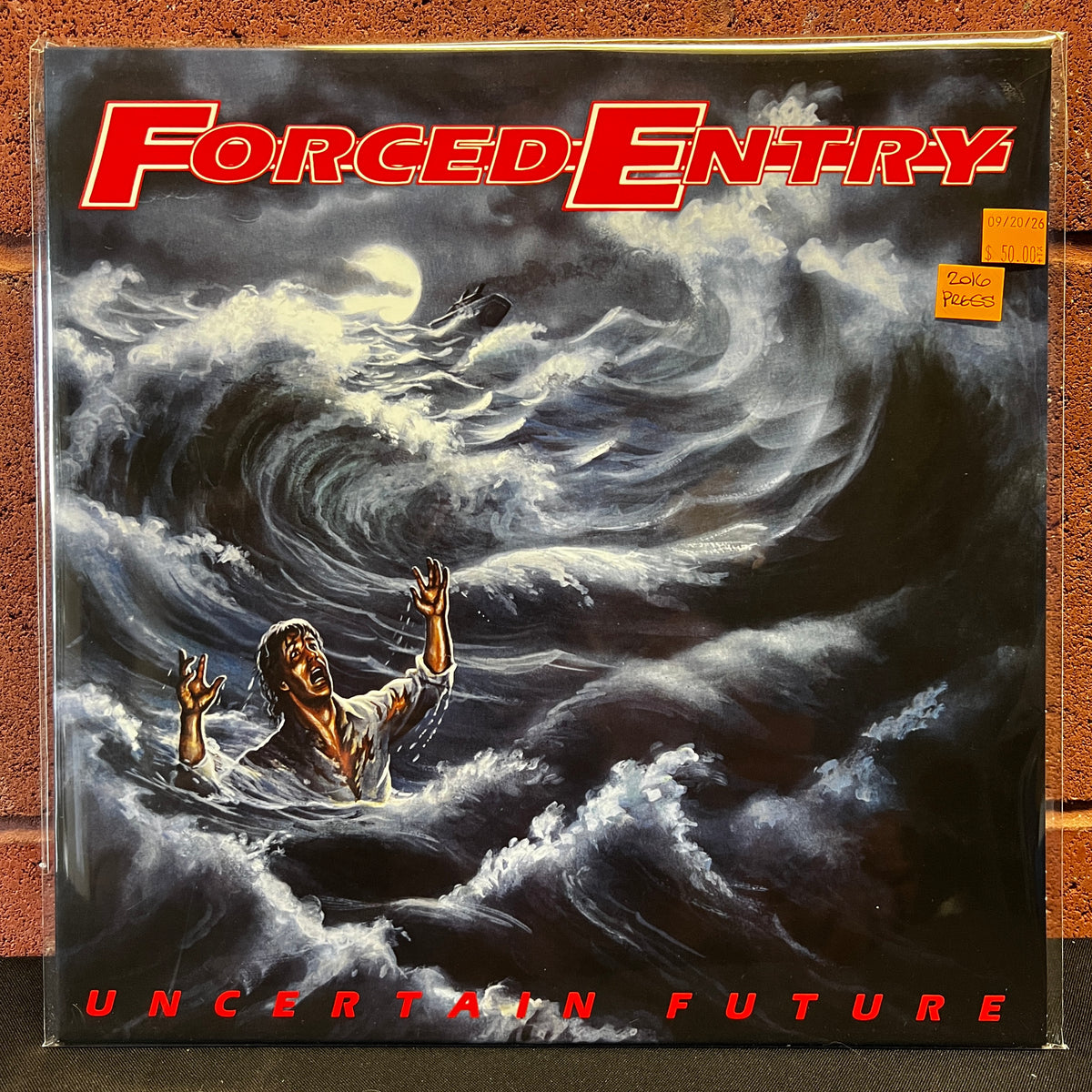 Used Vinyl: Forced Entry "Uncertain Future/ The Shore" LP (2016 Press)