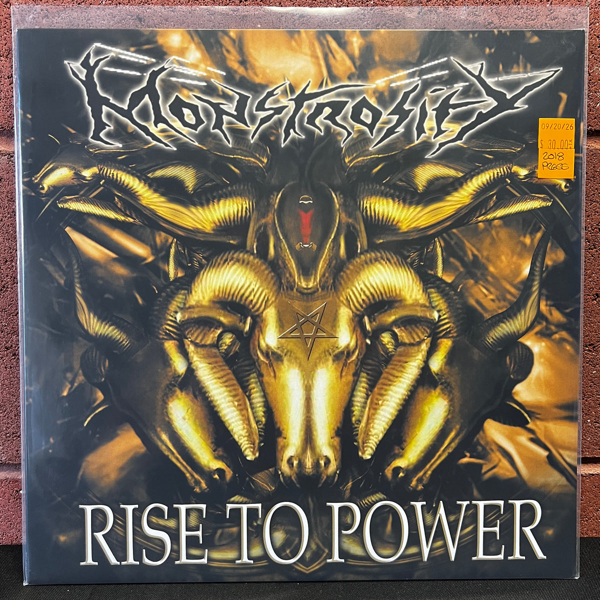 Used Vinyl: Monstrosity "Rise To Power" LP (2018 Press)