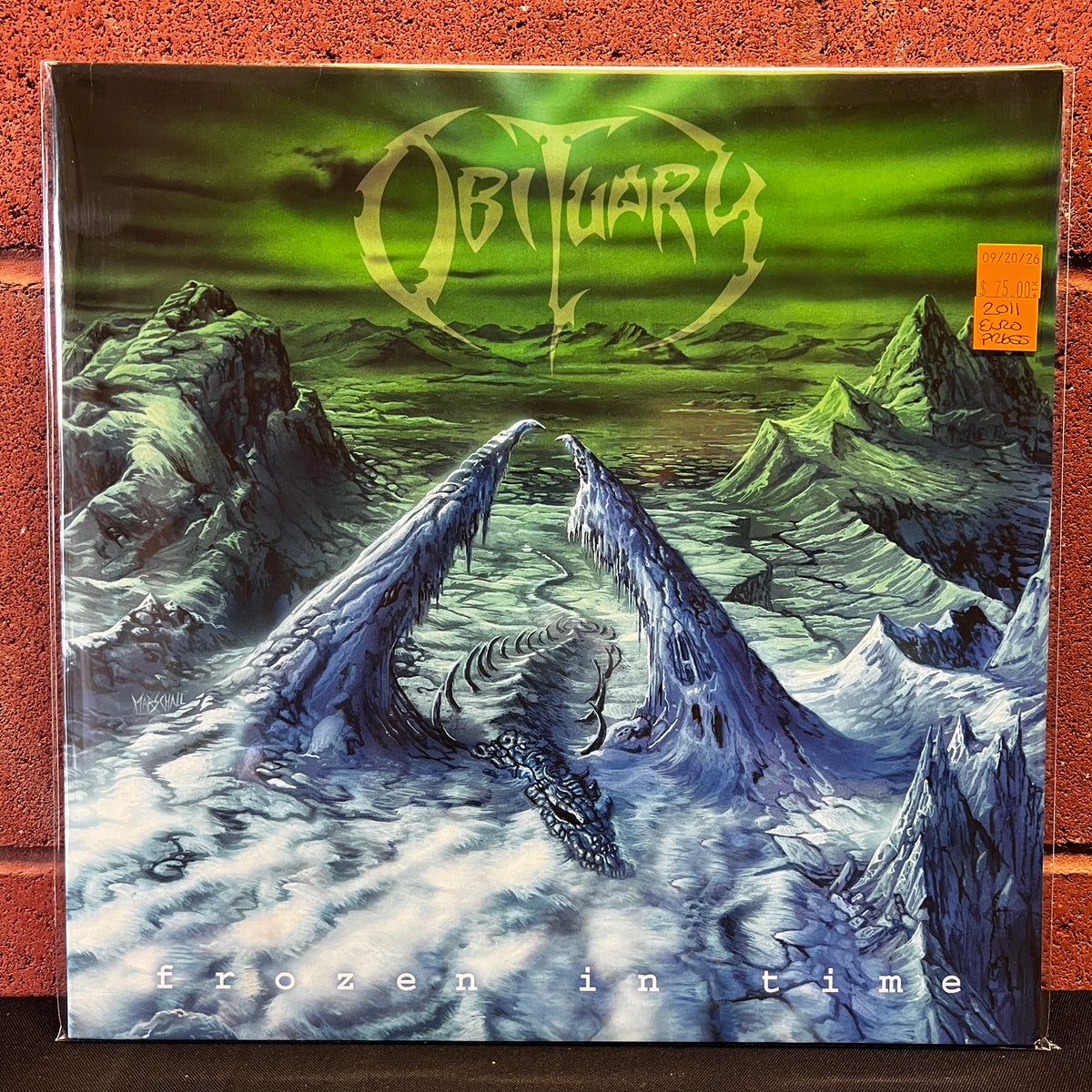 Used Vinyl: Obituary ‎"Frozen In Time" LP (2011 Euro Press)