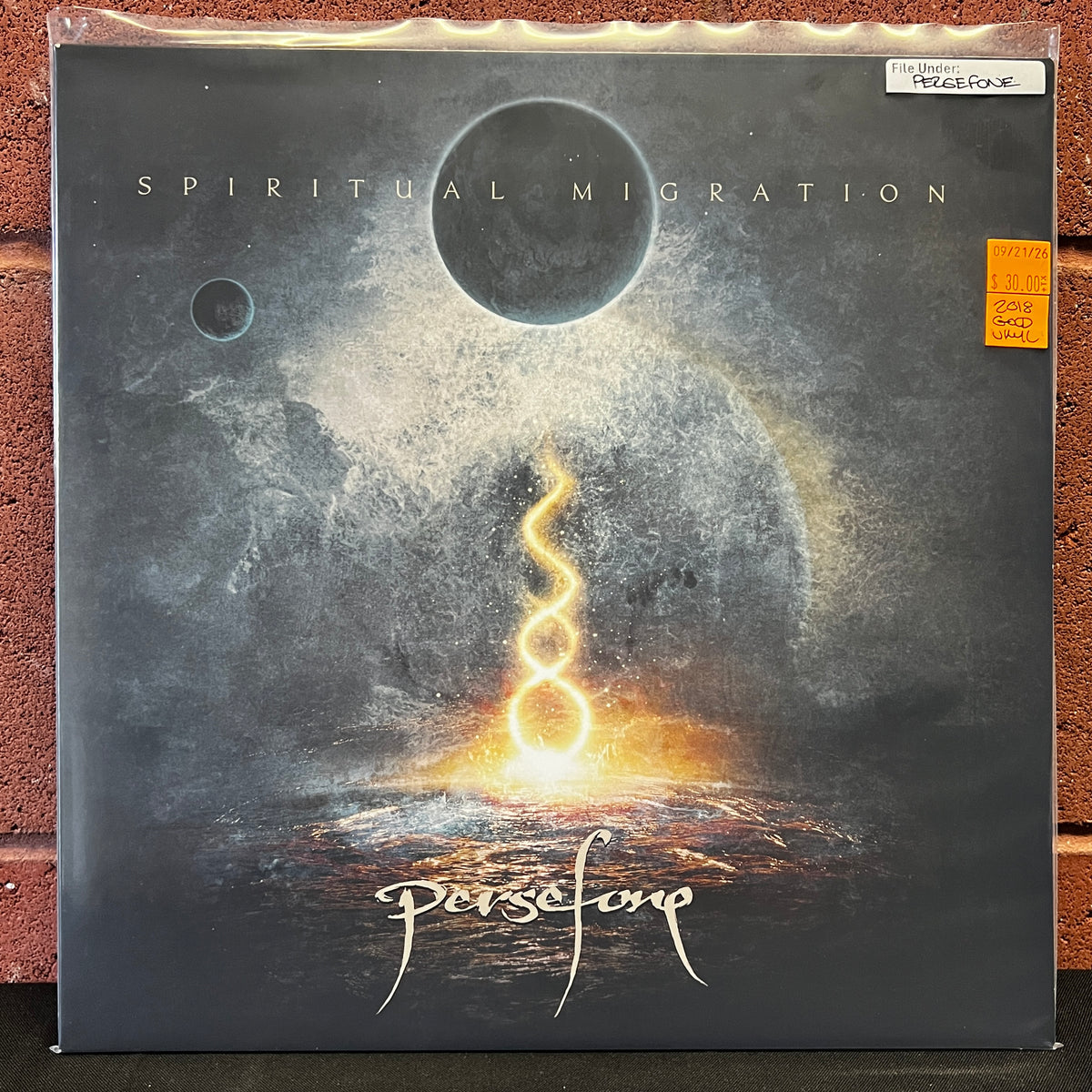 Used Vinyl: Persefone "Spiritual Migration" 2xLP (2018 Press - Gold Vinyl)