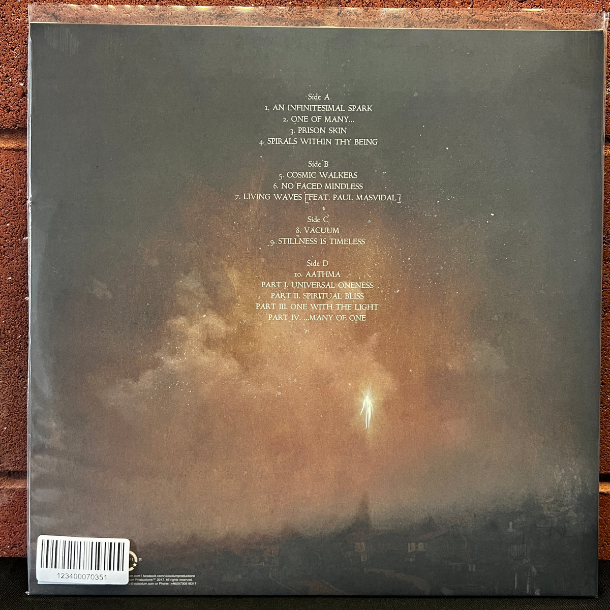 Used Vinyl: Persefone "Aathma" 2xLP (2017 Press - Orange Vinyl)