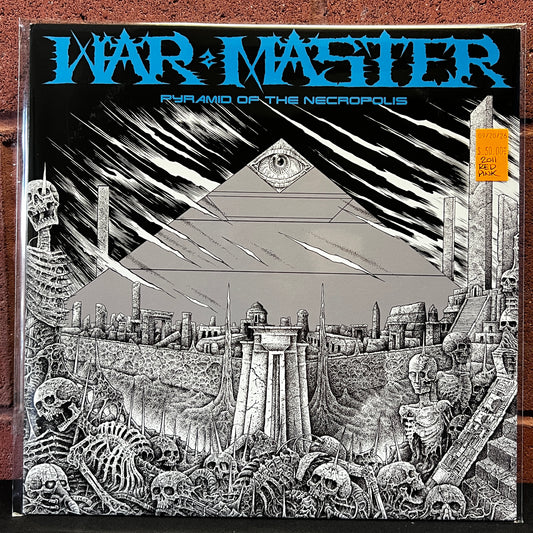 Used Vinyl: War Master "Pyramid Of The Necropolis" LP (2011 Press - Red/Pink Split Vinyl)