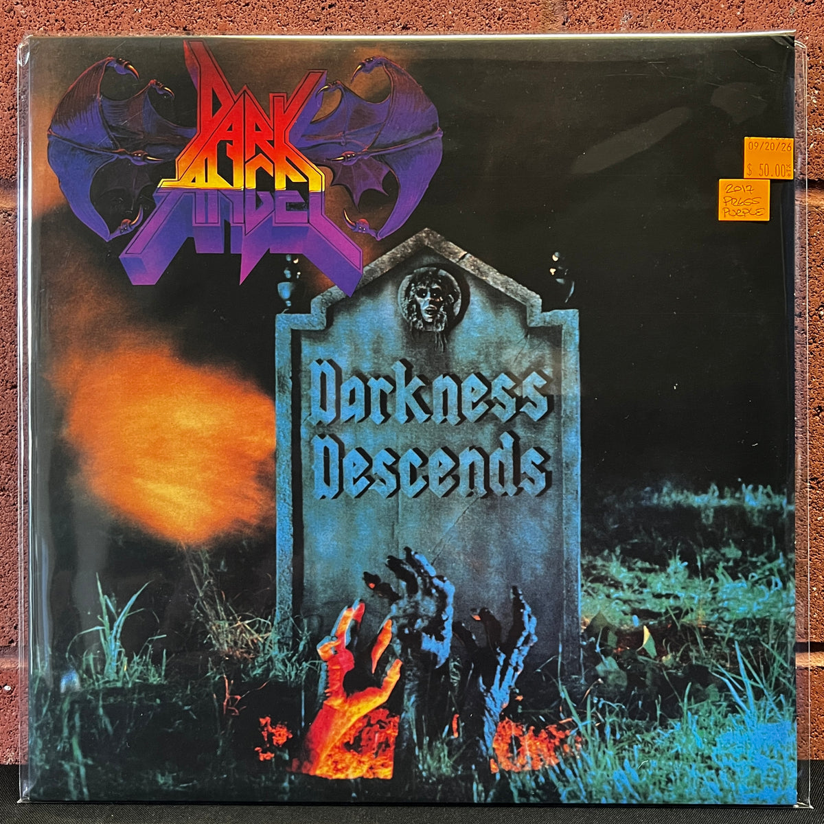 Used Vinyl: Dark Angel "Darkness Descends" LP (2017 Press - Purple Vinyl)
