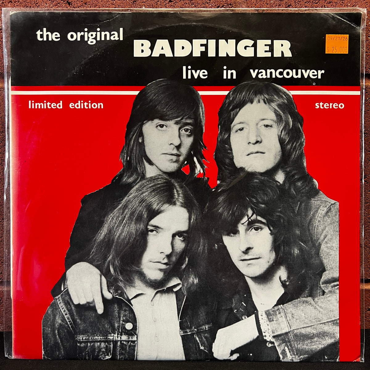 Used Vinyl: Badfinger "The Original Badfinger Live In Vancouver (March 8, 1974)" LP