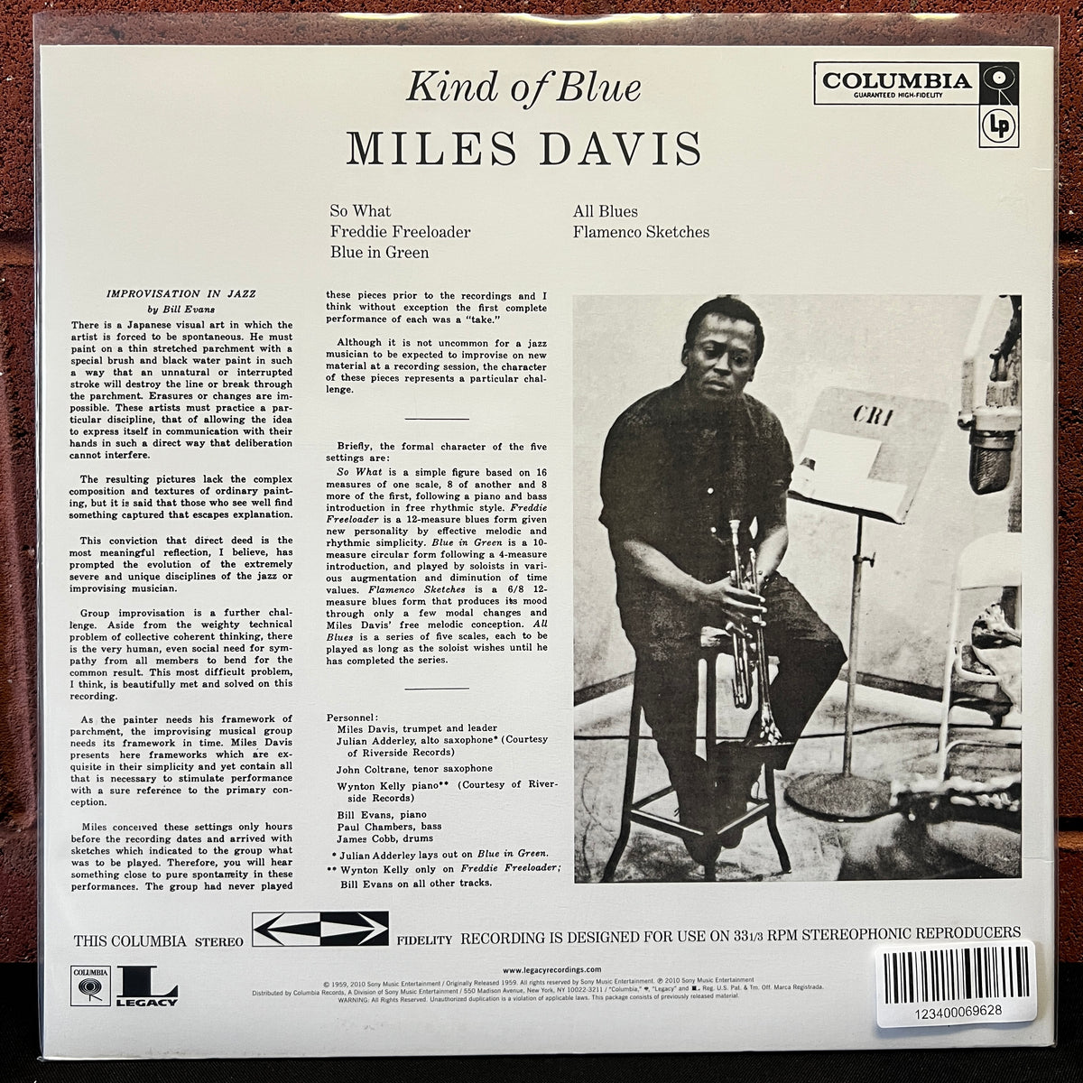 Used Vinyl: Miles Davis "Kind of Blue" LP (2010's Reissue)