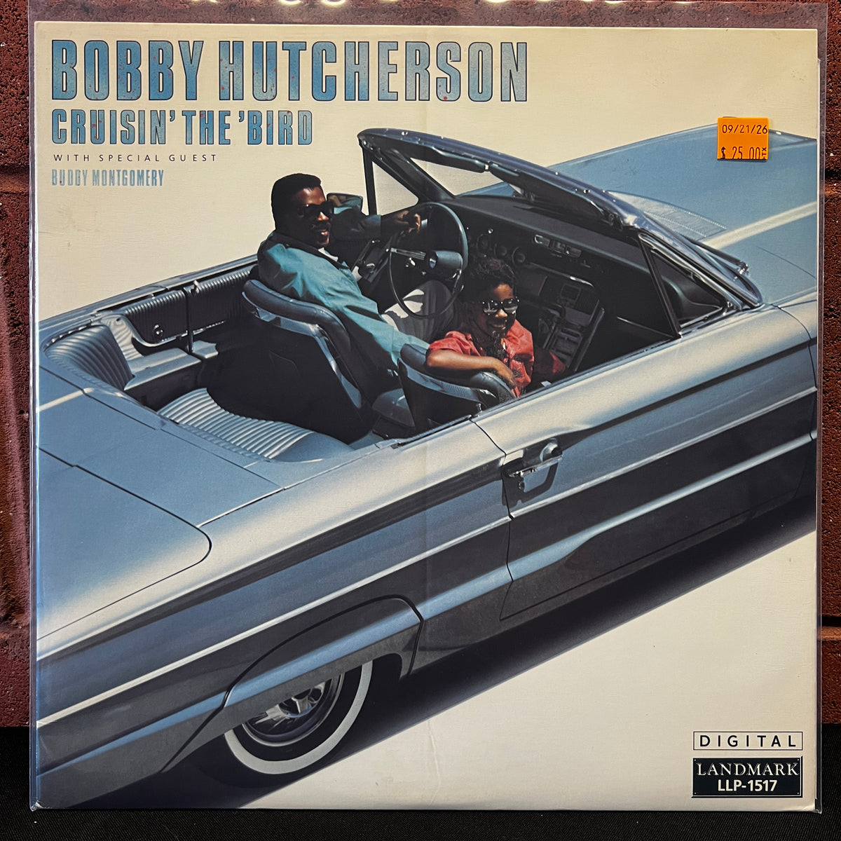 Used Vinyl: Bobby Hutcherson "Cruisin' The 'Bird" LP (1988 Pressing)
