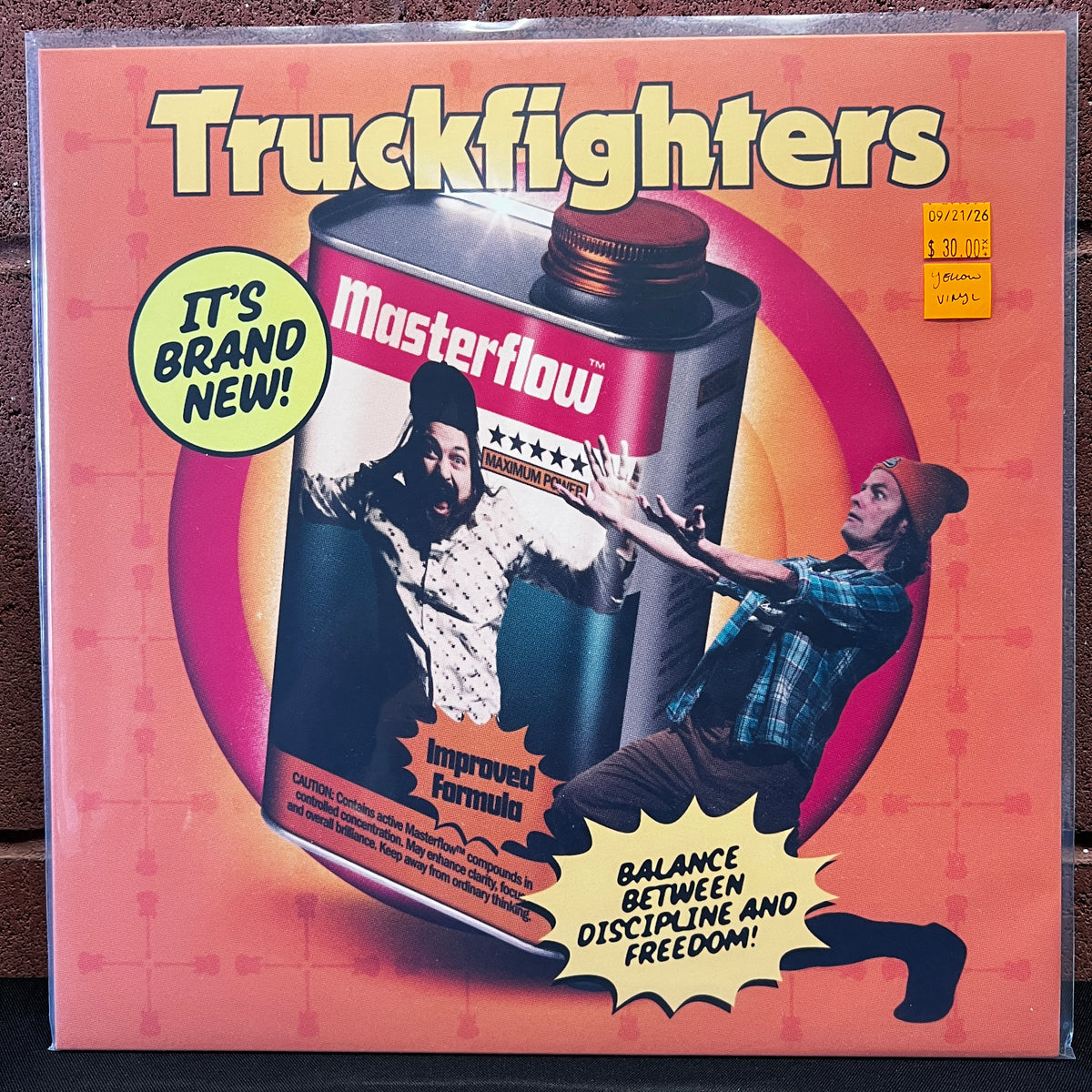 Used Vinyl: Truckfighters "Masterflow" LP (yellow vinyl)