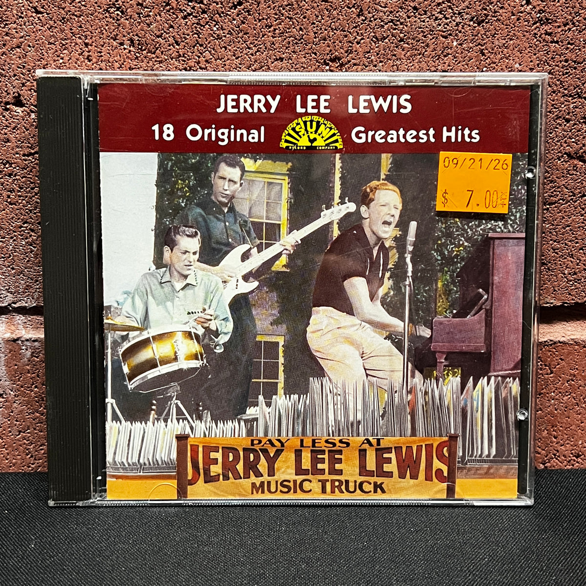 Used CD: Jerry Lee Lewis "18 Original Sun Greatest Hits" CD