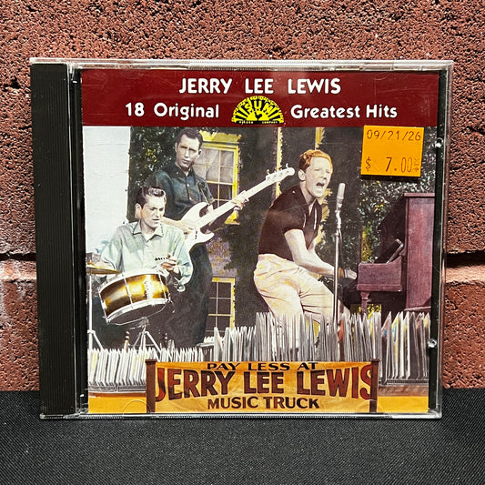 Used CD: Jerry Lee Lewis "18 Original Sun Greatest Hits" CD
