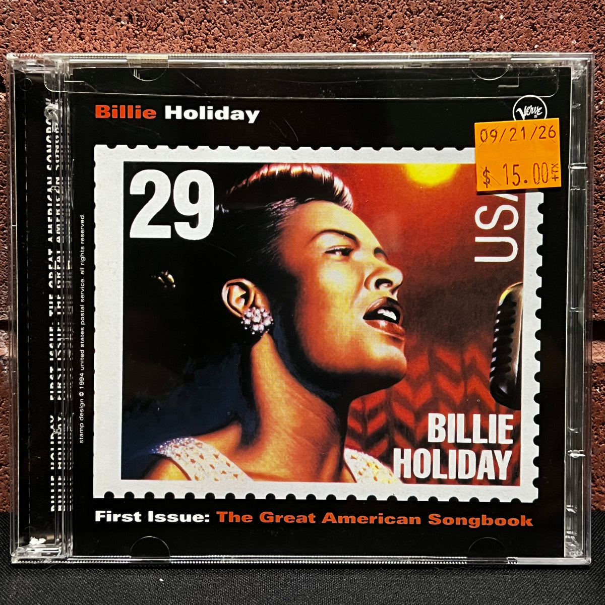 Used CD: Billie Holiday "First Issue: The Great American Songbook" 2xCD