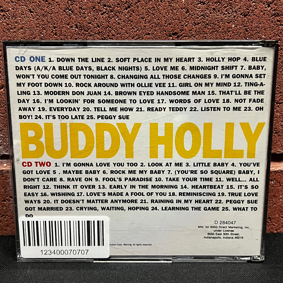 Used CD: Buddy Holly "The Buddy Holly Collection" 2xCD