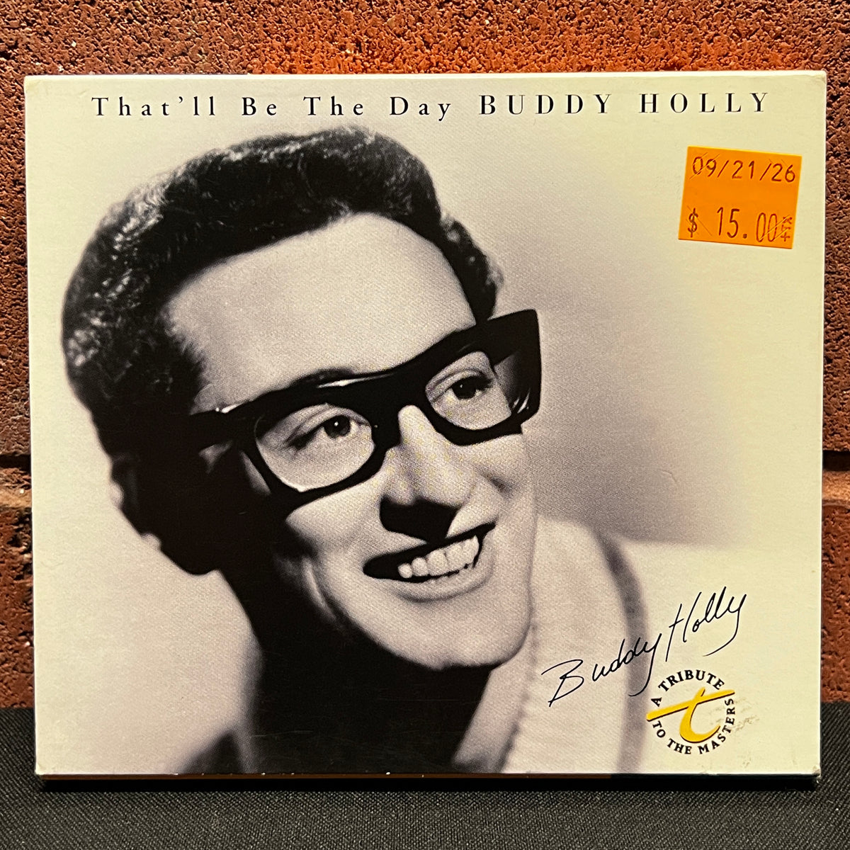Used CD: Buddy Holly "That'll Be The Day - Buddy Holly" CD (2000 Promo Press)
