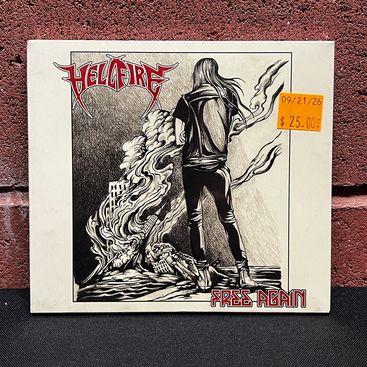 Used CD: Hell Fire "Free Again" CD (Sealed!)