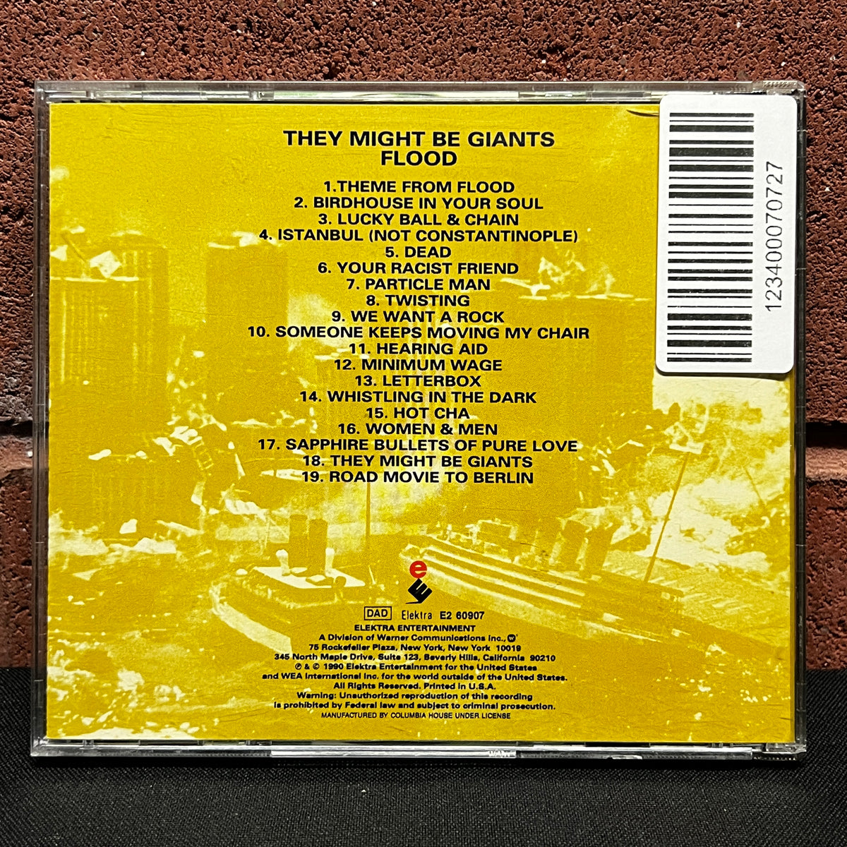 Used CD: They Might Be Giants "Flood" CD (SRC Press)