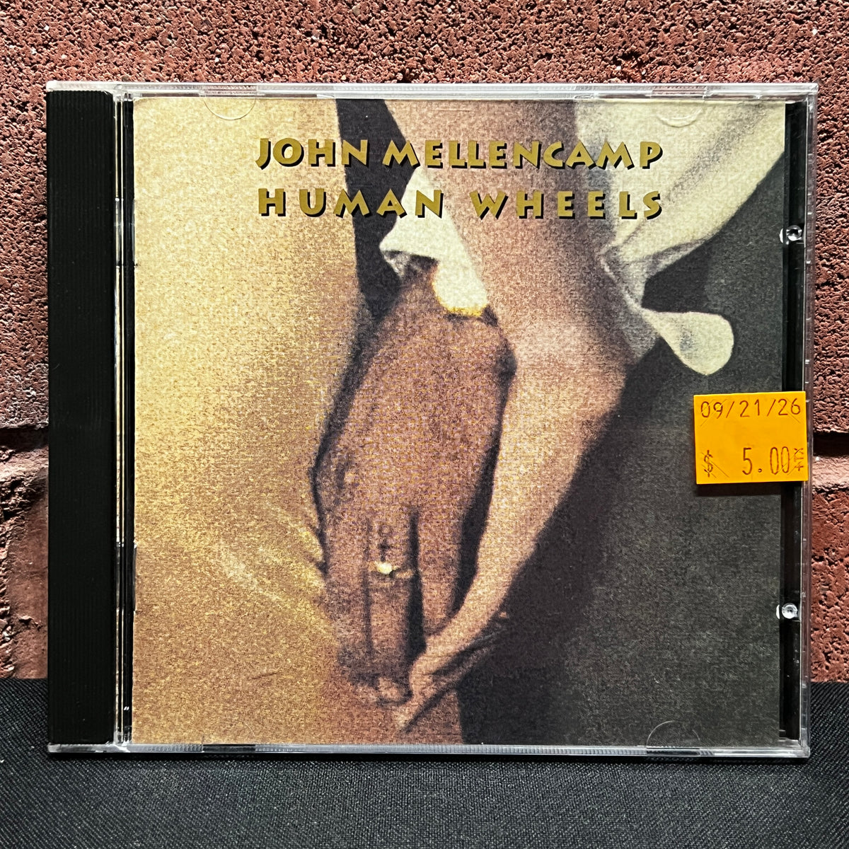 Used CD: John Mellencamp "Human Wheels" CD