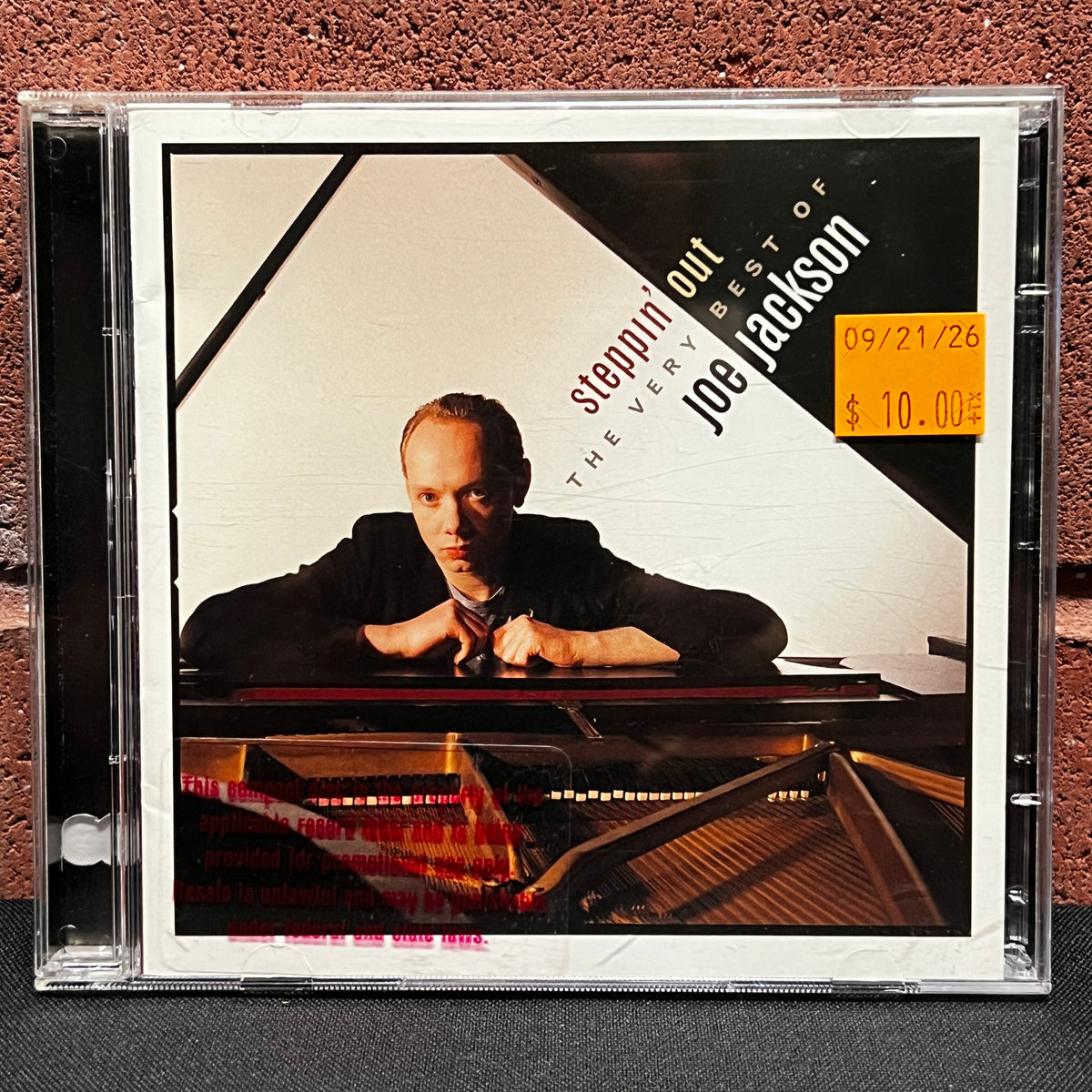 Used CD: Joe Jackson "Steppin' Out (The Very Best Of Joe Jackson)" 2xCD