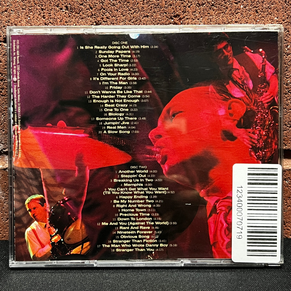 Used CD: Joe Jackson "Steppin' Out (The Very Best Of Joe Jackson)" 2xCD