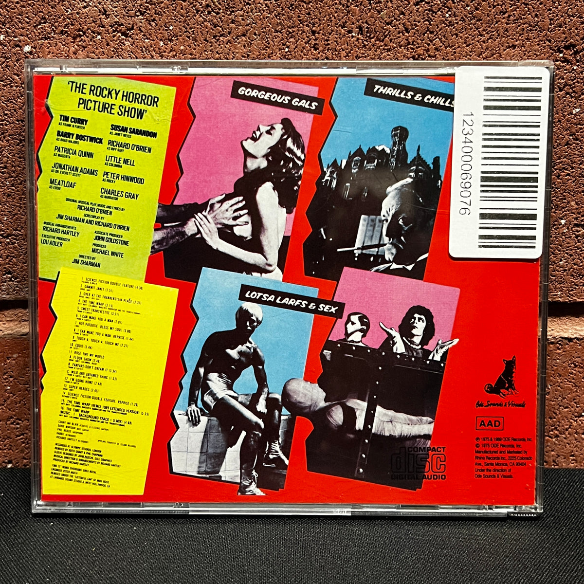 Used CD: V/A "The Rocky Horror Picture Show (1989 OST)" CD