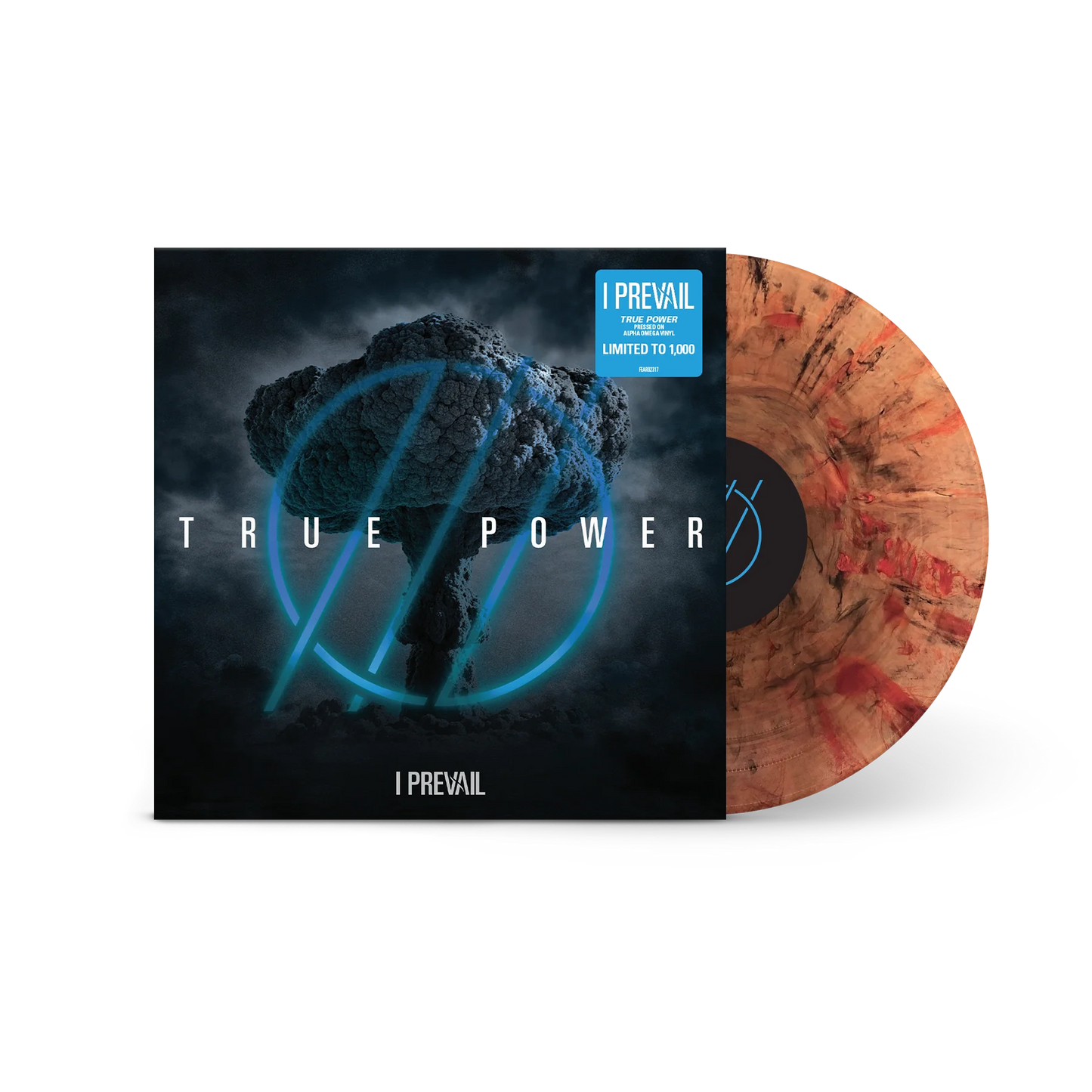 I Prevail "TRUE POWER" LP ("Alpha Omega" Color Vinyl)