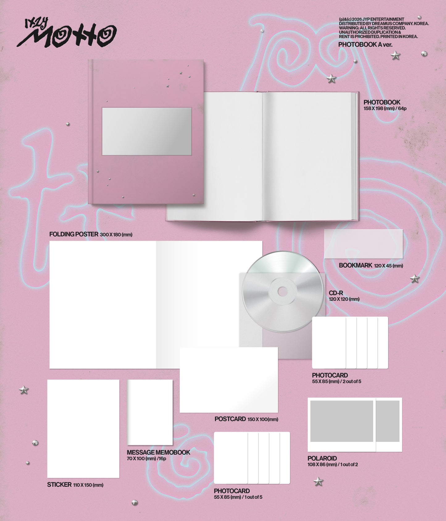 PRE-ORDER: ITZY "Motto" CD (Photobook A Ver.)