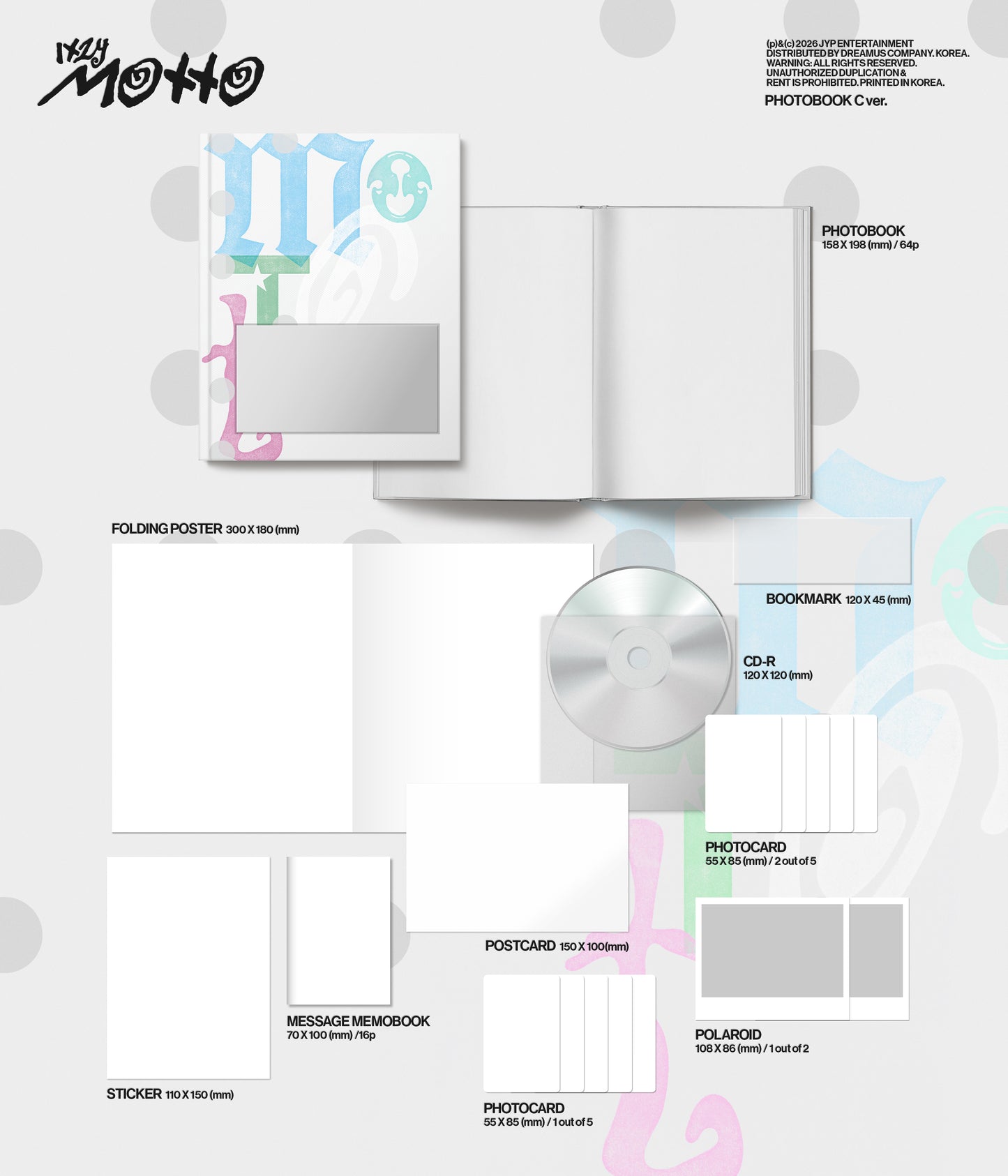 PRE-ORDER: ITZY "Motto" CD (Photobook C Ver.)