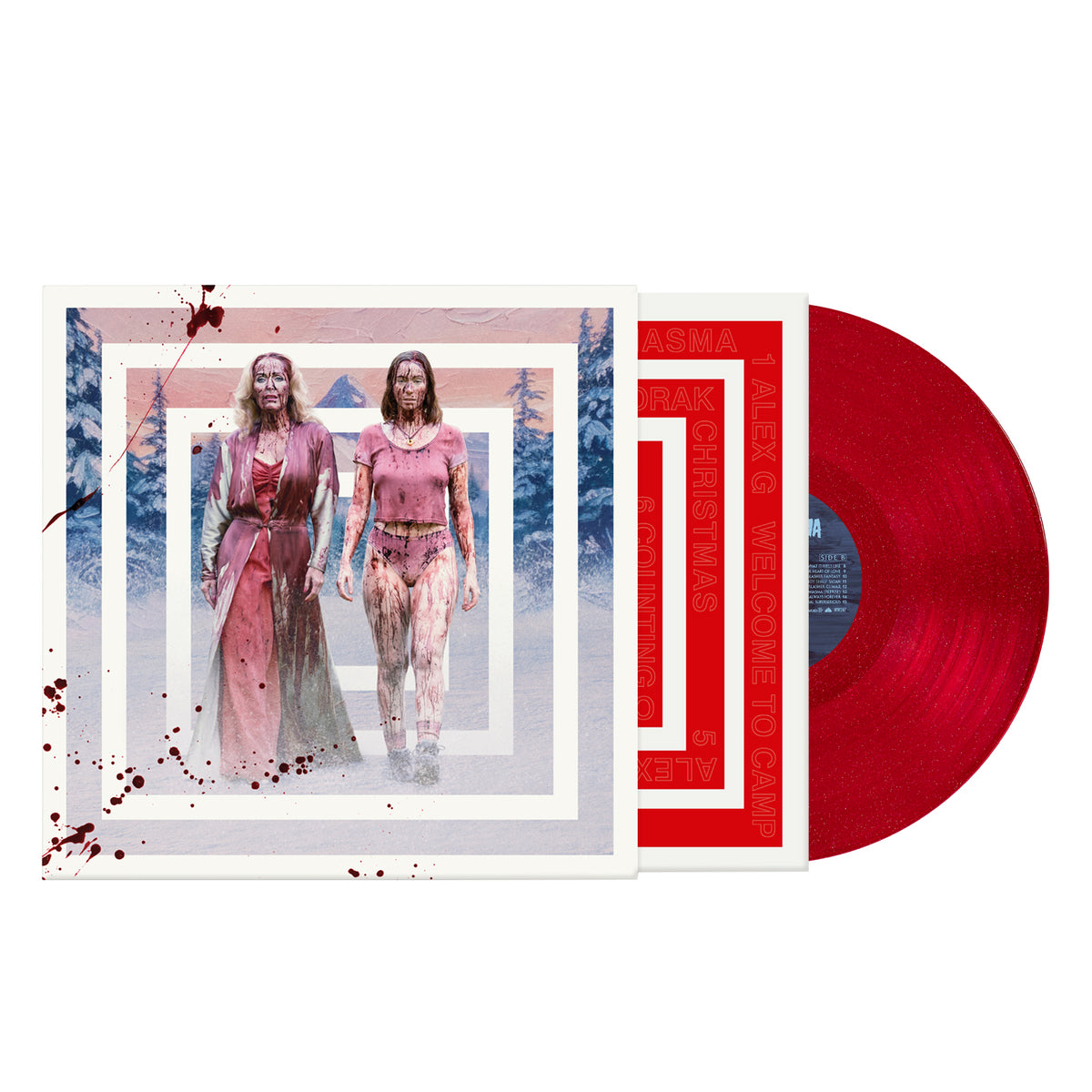 PRE-ORDER: V/A "Teenage Sex and Death at Camp Miasma" LP (indie Exclusive Translucent Red w/ Glitter Vinyl)