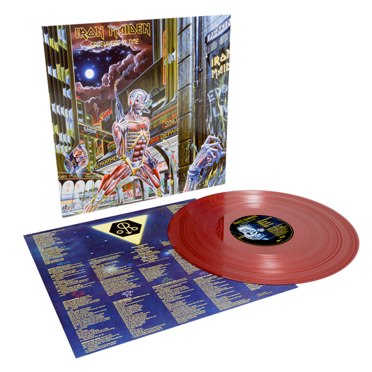 PRE-ORDER: Iron Maiden "Somewhere In Time (40th Anniversary)" LP (Oxblood Vinyl)