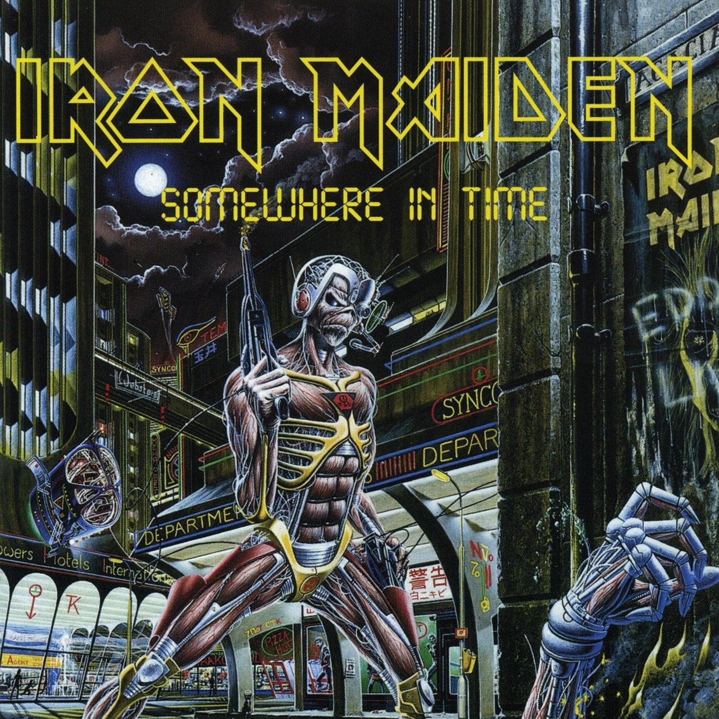 PRE-ORDER: Iron Maiden "Somewhere In Time (40th Anniversary)" LP (Oxblood Vinyl)