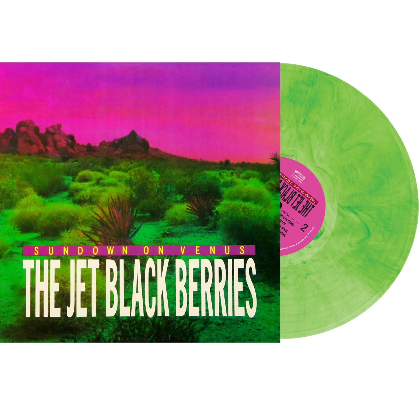 PRE-ORDER: The Jet Black Berries "Sundown On Venus" LP (Definitive Edition Color Vinyl)