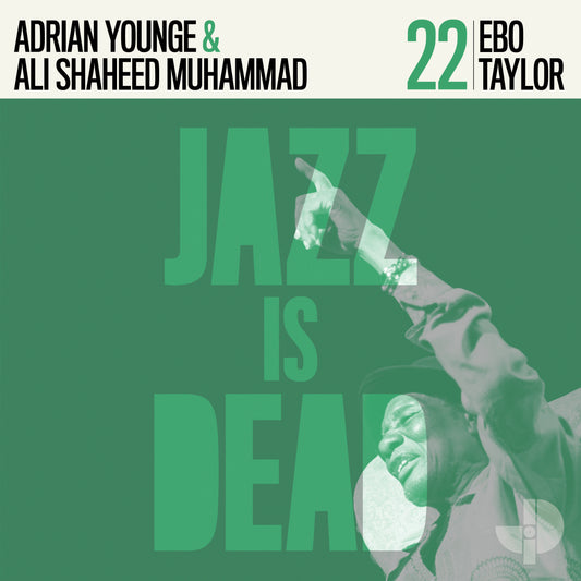 PRE-ORDER: Ebo Taylor, Adrian Younge, Ali Shaheed Muhammad "Ebo Taylor JID022" LP (green vinyl)