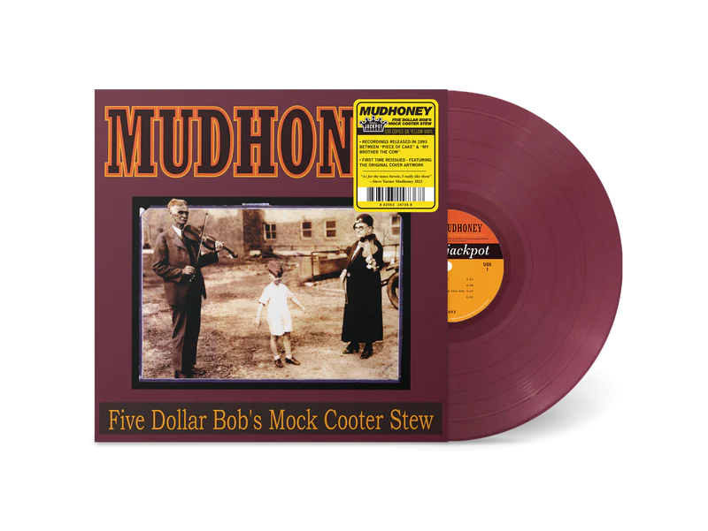 Mudhoney "Five Dollar Bob's Mock Cooter Stew" LP (Dark Red Vinyl)