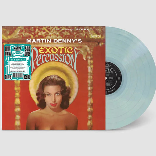 Martin Denny "Exotic Percussion" LP (Sea Glass Vinyl)