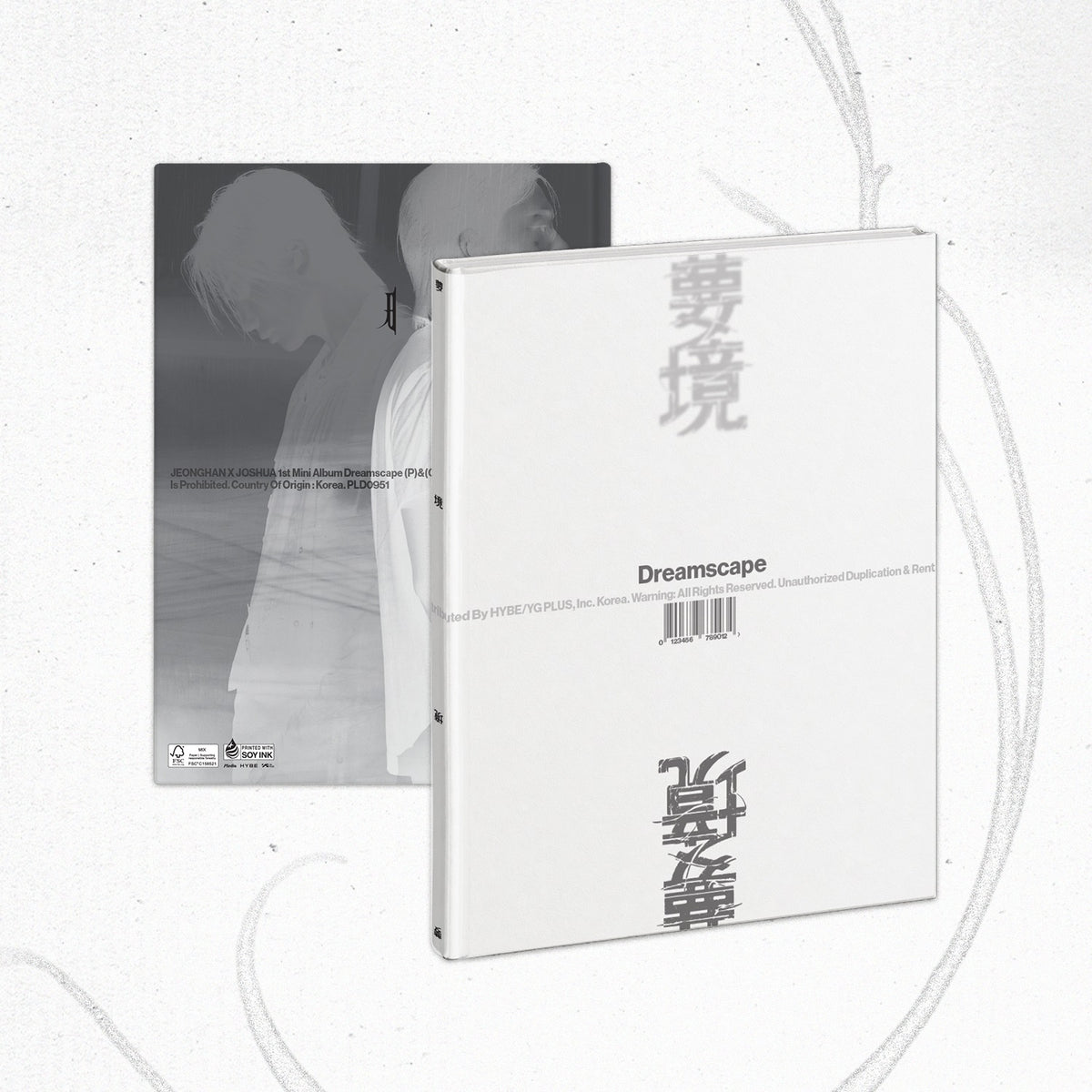 PRE-ORDER: JEONGHAN x JOSHUA "JxJ 1st Mini Album ‘DREAMSCAPE’" CD (Dreamchasers ver.)