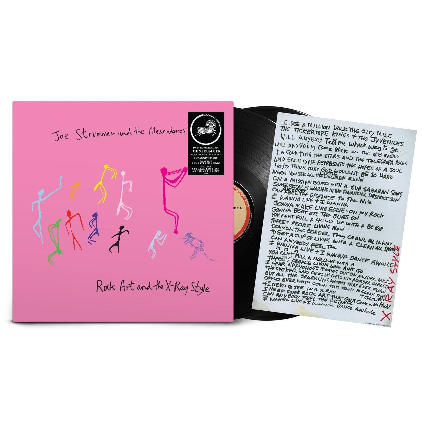 Joe Strummer and the Mescaleros "Rock Art and the X-Ray Style (25th Anniversary)" 2xLP