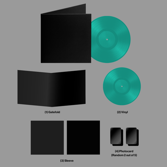 PRE-ORDER: Katseye "Wild" 12" EP (Indie Exclusive Aquamarine Vinyl)