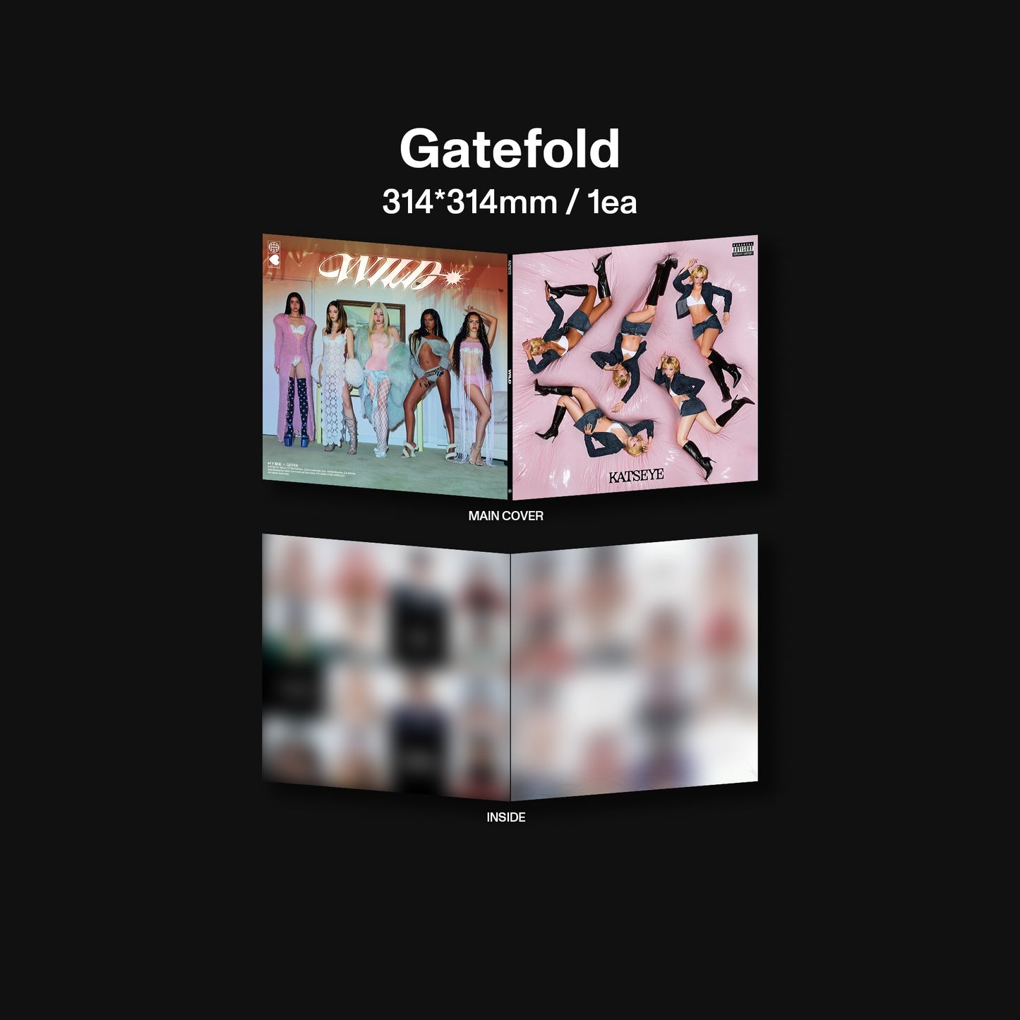 PRE-ORDER: Katseye "Wild" 12" EP (Precious Jade Color Vinyl)