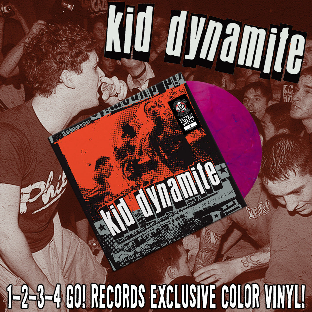 Kid Dynamite "S/T" LP (1-2-3-4 Go! Records Color Vinyl Exclusive!)