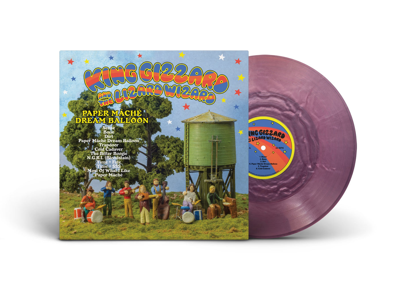 PRE-ORDER: King Gizzard & The Lizard Wizard "Paper Mache Dream Balloon" LP (Pink Seaglass Vinyl)