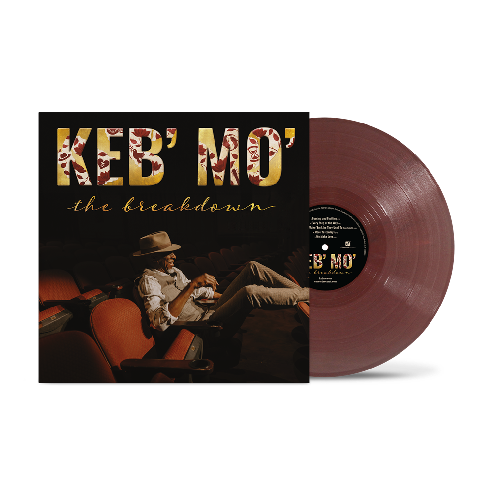 PRE-ORDER: Keb' Mo' "The Breakdown" LP (Red Blend Eco-Mix Vinyl)
