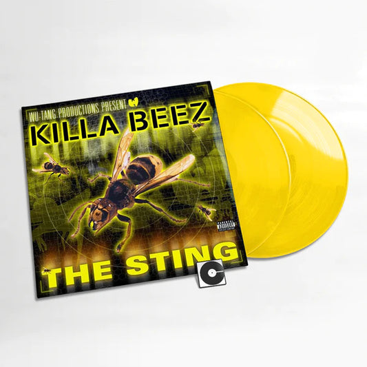 Wu-Tang Productions Present Killa Beez "The Sting"  Indie Exclusive 2xLP (Yellow vinyl)