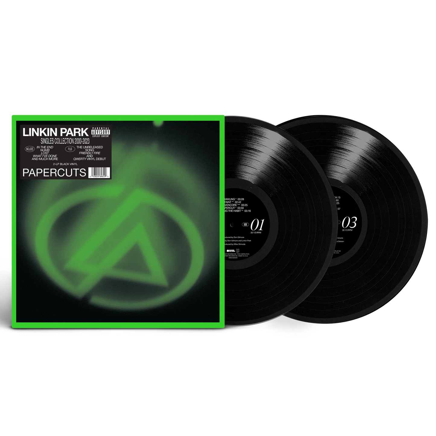 Linkin Park "Papercuts" 2xLP (Black Vinyl)