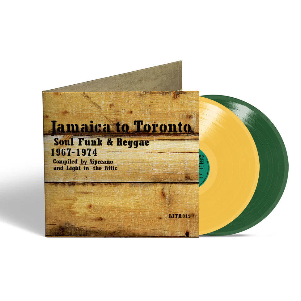 V/A "Jamaica to Toronto: Soul, Funk & Reggae 1967-1974" 2xLP (Yellow & Green)