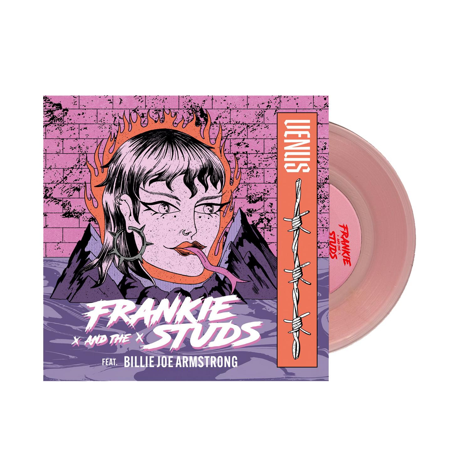 PRE-ORDER: Frankie and The Studs "Venus (featuring Billie Joe Armstrong)" 7" (Color Vinyl)