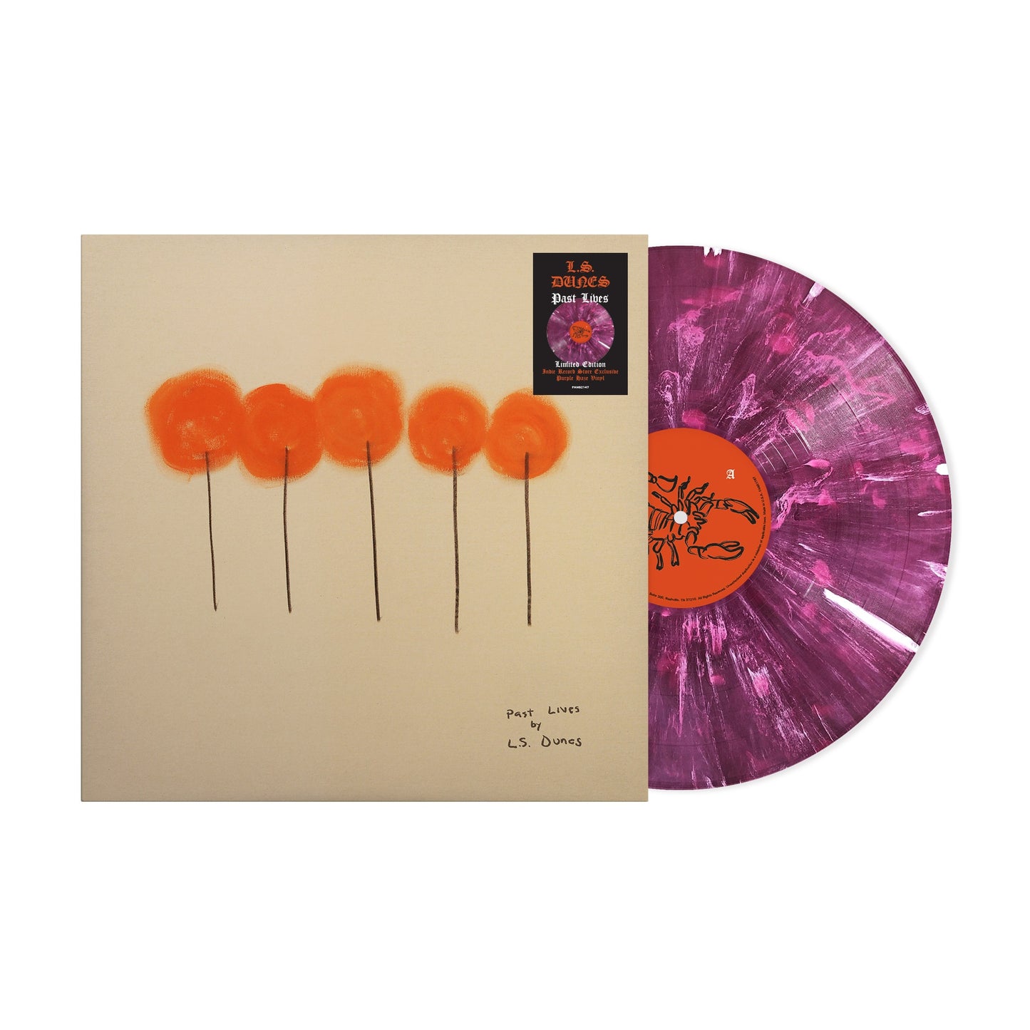 L.S. Dunes "Past Lives" LP (Purple Haze vinyl)