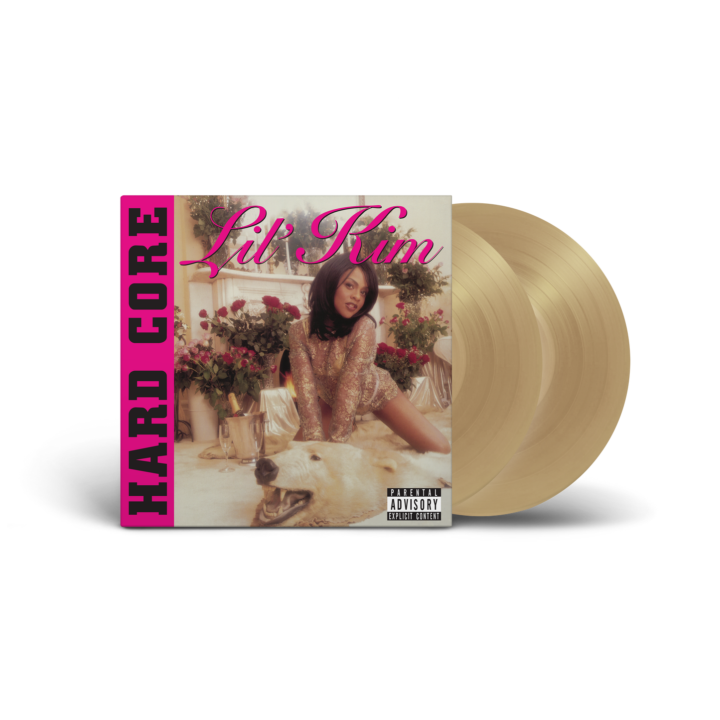 DAMAGED: Lil' Kim "Hard Core" 2xLP (Gold Vinyl)